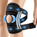 Braventure Knee Brace for Women and Men, Knee Support with Side Stabilizers (Medium) - size: Medium