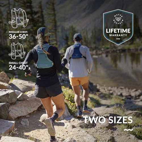 Water Buffalo Hydration Running Vest - Quiver Hydration Vest - Running Hydration Vest with Dual Water Bottles - Lightweight Water Backpack for Running, - color: Hyper Volt, size: Large-X-Large
