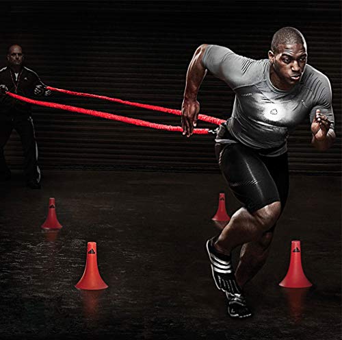 Resistance Training Rope Explosive Force Bounce Physical Training Resistance Rope Improving Speed, Stamina and Strength - color: 6.6ft Elastic rope