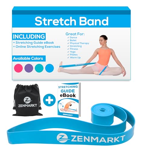 Ballet Stretch Bands for Flexibility, Strength and Dance Training - color: Blue