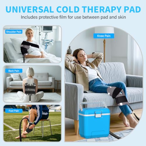 Programmable Timer Ice Machine for Knee After Surgery w/Temp Disp
