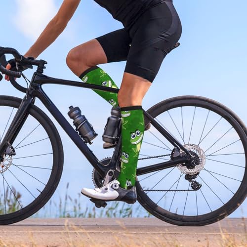 Compression Socks Circulation 15-20 Mmhg Knee High - color: Frog