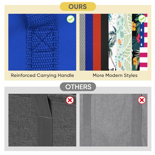 BALEINE Insulated Reusable Grocery Bags with Zippered Top, Large Cooler Bag - color: Midnight Blue, size: 1 Pack