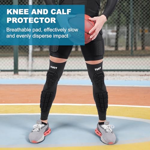 Soccer Shin Knee Guards Sleeves for Men, Women and Youth Calf Compression Sleeve Support for Baseball Football Basketball - size: XX-Large