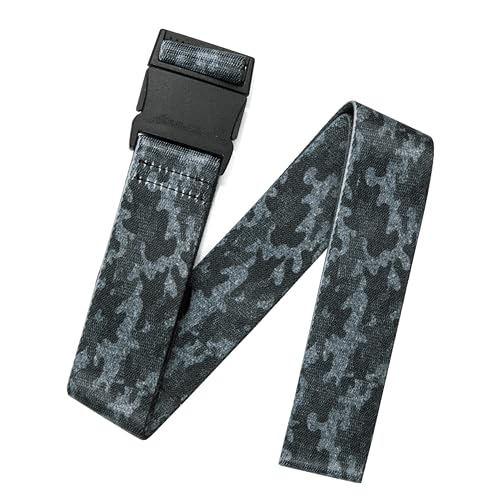 Eddie Bauer Trail Belt Active Stretch Webbing with Quick Release Buckle - color: Black Camo