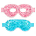 2Pack Cooling Eye Mask for Puffy Eyes, Gel Eye Mask for Cold Ice Packs After Surgery, Reusable Frozen Eye Mask for Dark Circles Migraines Relief and Allergies, Warm Compress Eye pads for Dry eyes