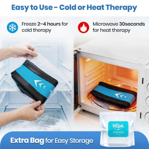 Hilph Full Arm Elbow Ice Pack Sleeve for Pitchers, Extended-Length Design - size: Medium