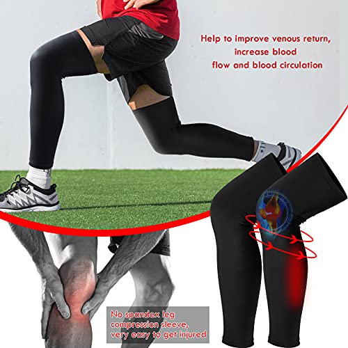 Tatuo Compression Leg Sleeves UV Protection - color: Black