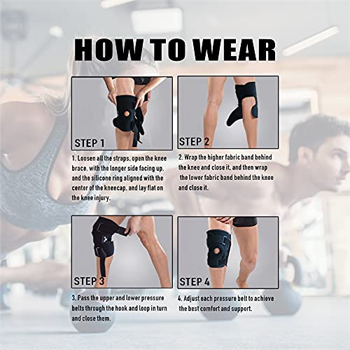 Decompression Knee Brace, Stable Support of The Knee, Pain Relief - size: Medium
