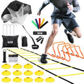 GHB Agility Ladder,Football Training Equipment Set - color: Yellow