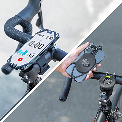 Bone Run + Bike Tie Connect Kit 2, Universal Running & Bike Phone Holders