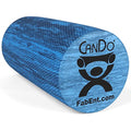 CanDo Premium Blue Marble EVA Foam Roller for Muscle Restoration, Massage Therapy, Sport Recovery and Physical Therapy 6" x 12" Round - size: 6" X 12", style: Round