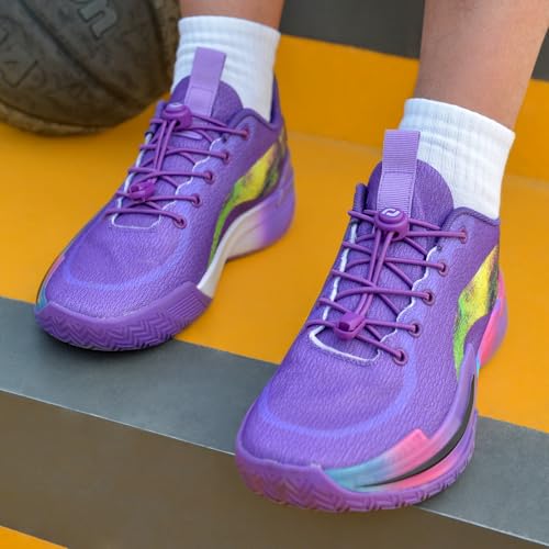 RJ-Sport Tieless Elastic Shoe Laces for Adults and Kids - color: Number 020 - Purple
