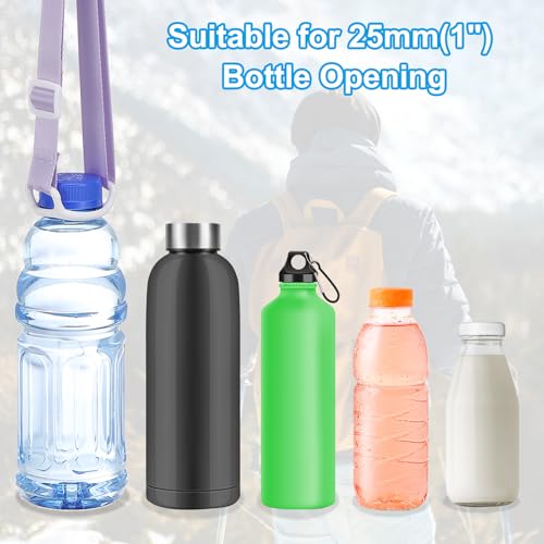 PATIKIL Water Bottle Lanyard - color: Bean Green/White