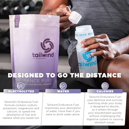 Tailwind Nutrition Endurance Fuel, Naked Unflavored, 50-Serving Bag - size: 50 Servings (Pack of 1)