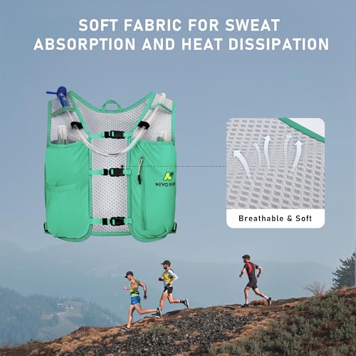 N NEVO RHINO Running Hydration Vest for Women with 1.5L Water Bladder