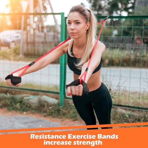 Zomiboo Baseball Bands Sports Resistance Exercise Bands - color: Red, style: 30 Lbs