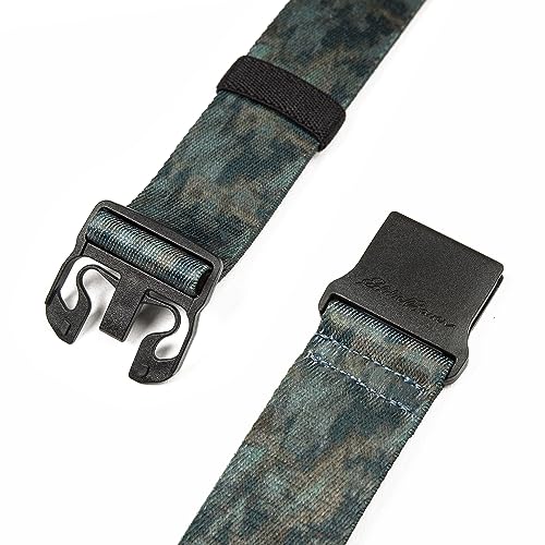 Eddie Bauer Trail Belt Active Stretch Webbing with Quick Release Buckle - color: Camo