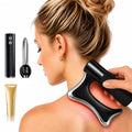 Heated Muscle Scraper Tool, Fascia Release Full Body Contouring Machine, Muscle Scraper Tool Features Modes: Vibration, Heat Therapy and Microcurrent, Fascia Instant Muscle Relaxation Soreness Relief - color: Black 03