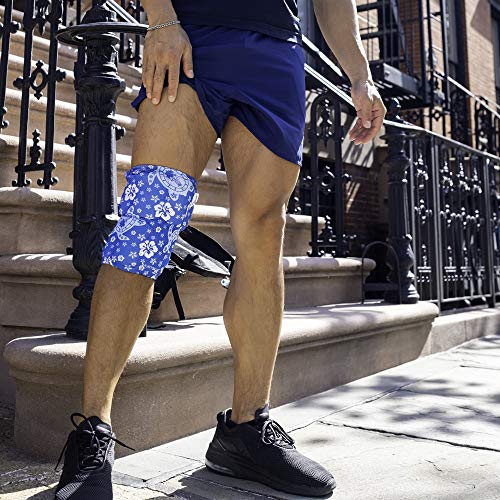 HurtSkurt® Premium Ice Therapy Sleeve – Turtle Bay Medium – Stretch-Fit Wearable Cold Compression Wrap for Knee, Leg, Elbow & Ankle Recovery, Durable, Machine Washable, Stays Cold Longer - color: Turtle Bay, size: Medium