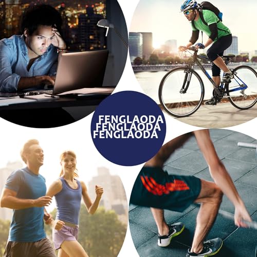 fenglaoda 8 Pairs Compression Socks for Men & Women 20-30 mmHg Knee High Nurse Pregnant Running Medical and Travel Athletic - color: 27-8 Pairs-04, size: Small-Medium
