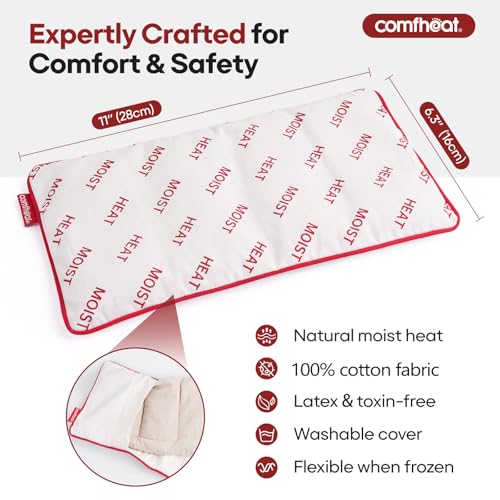 Small Microwave Heating Pad for Pain Relief, 11 x 6.3 Heat Pack