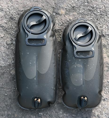 MARCHWAY Ultra Durable TPU Hydration Bladder with Insulated Tube, 2.5L/3L - color: Grey, size: 3L