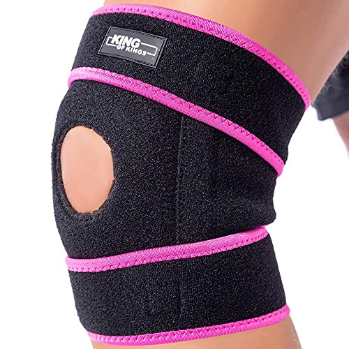King of Kings Patella Knee Brace for Arthritis Pain, Purple - color: Purple