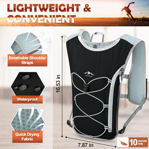 RAINSMORE Running Hydration Vest with 500ml Soft Flask
