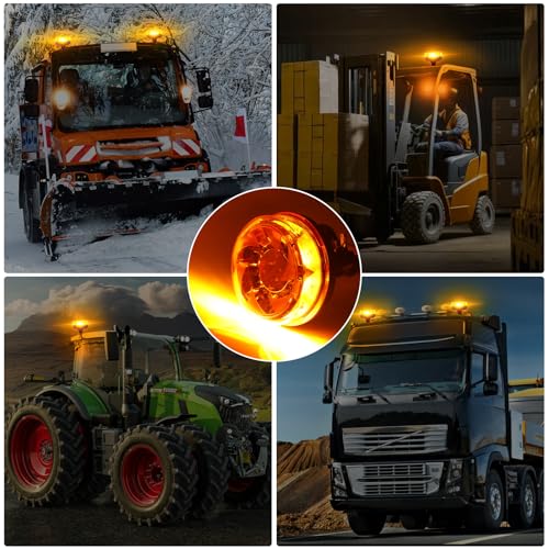1Pcs Led Beacon Light Amber Strobe Lights - color: Beacon Light - A
