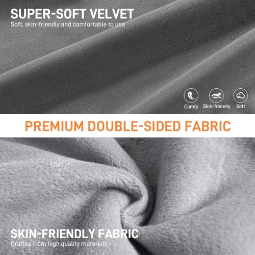Microwavable Heat Pad for Neck and Shoulders, Warm Compress Wrap, Grey - color: Heat Pad03 -Grey