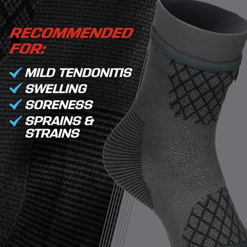 ACE Brand Flex Comfort Compression Ankle Sleeve 208705, L/XL - size: Large/X-Large