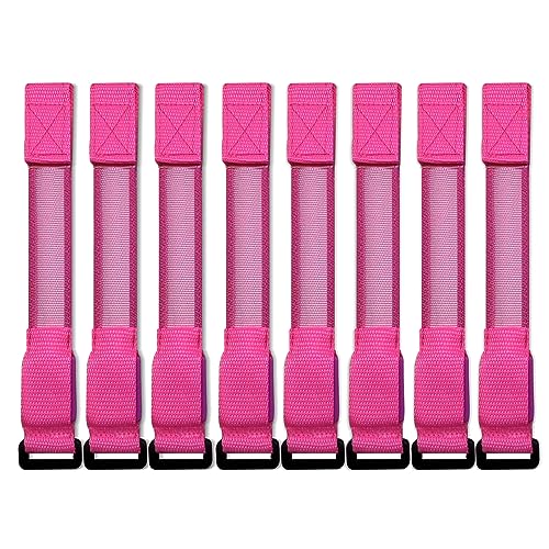 M.best 8pcs LED Light Up Bracelets Glow Flashing Wristbands Glow in The Dark Party Supplies for Wedding, Raves, Concert, Camping,Sporting Events, Party Pink - color: 8pcs Pink