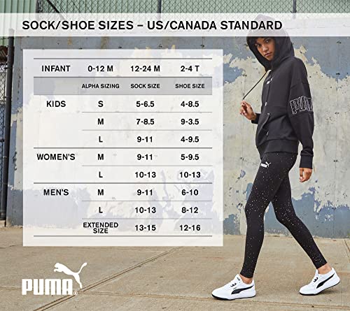 PUMA Women's Low Cut Socks (6-Pack) - color: White/Grey