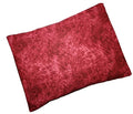 Microwavable Corn Filled Heating Pad and Cold Pack/Washable 100% Cotton Cover (Etched - Burgundy, 7.5in W x 11in L) - size: 7.5in W x 11in L, style: Etched - Burgundy