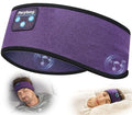 Perytong Sleep Headphones Bluetooth Headband Earphones, Wireless Sleeping Headphones Headband for Sleeping, Sports, Gifts, Workout, Jogging, Yoga, Insomnia, Air Travel, Meditation - color: HB GrapePurple