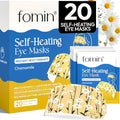 FOMIN Steam Eye Mask (20 Pack) Chamomile Warm Compress - for Dry Eyes - Spa - color: Chamomile