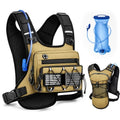 Running Vest Water Backpack with 2L Leak-Proof Bladder for Men & Women - color: Khaki