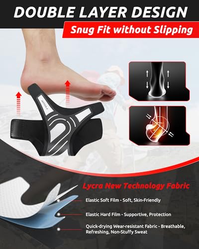 Jaffick Ankle Brace for Women Men – Lightweight Sprain Support
