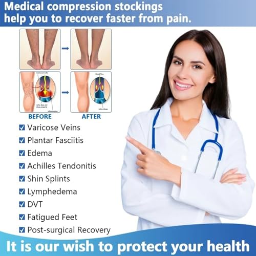 Plus Size Compression Leg Sleeves for Women Men - color: 2pcs-Black, style: 4XL