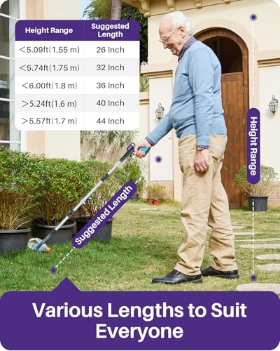 KEKOY Grabber Reacher Tool Heavy Duty, 40 Inch 2 Pack, Grabber for Seniors - size: 40 Inch of 2 Pack
