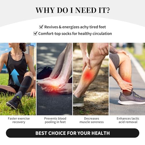 Compression Socks Knee High Circulation Support Socks For Women Men Athletic Running Hiking Travel - color: Funny Sloths