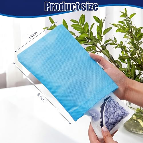 Tatuo 50 Pcs Disposable Ice Pack Sleeves Hot Cold Compress, 6 x 9 Inch - size: 6 x 9 Inch