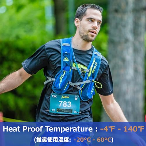 Azarxis Hydration Bladder TPU 1.5L 2L 3L Water Reservoir BPA-Free for Hiking Backpack Hydration Pack, Leak Proof Large Opening Water Storage Bladder Bag for Camping Cycling Running - color: #01 PEVA - 1.5L