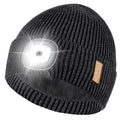 Etsfmoa Beanie with The Light,Fleece Lined Beanie Warm Hat,Gifts for Men - color: Deep Linen Gray