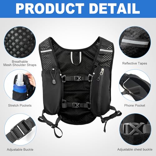 Lightweight Running Hydration Vest for Outdoor Sports
