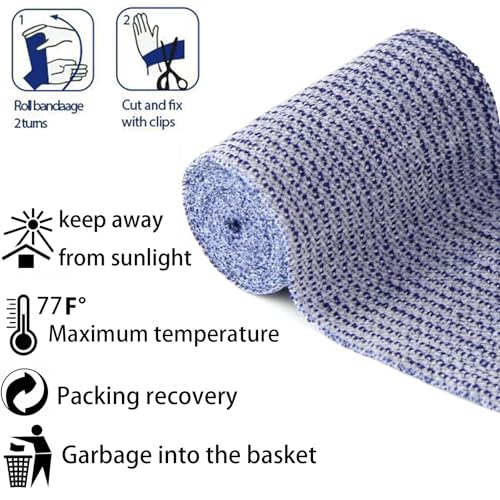 Menthol Cold Compression Wrap, Reusable Ice Tape for Muscle & Joint Support, Cotton Cooling Bandage with Adjustable Buckle for Post-Workout Relief & Outdoor Preparedness