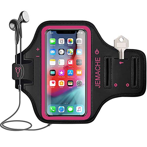 Running Armband for iPhone 17/16/15/14/13 Pro Max, Plus, Air‌ (Rose) - color: Rose