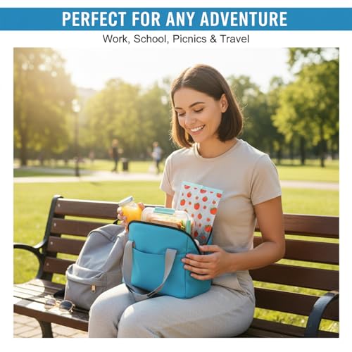 Ice Packs - Reusable PE Material Cooler Pack for Food, Fruits & Drinks - Lightweight Freezer Pack for Picnic, Work, Sports & Camping (CFX-2)