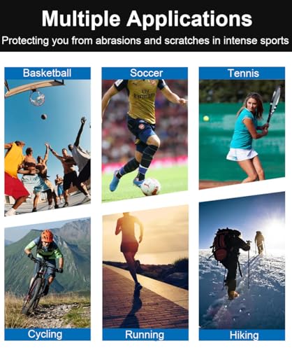 SUJAYU 2 Pairs Full Leg Compression Sleeve, Calf Compression Sleeve Women Men, Long Leg Sleeves for Basketball Running - color: Black+black, size: Large